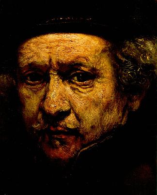 自画像 Self-portrait (1659)，伦勃朗