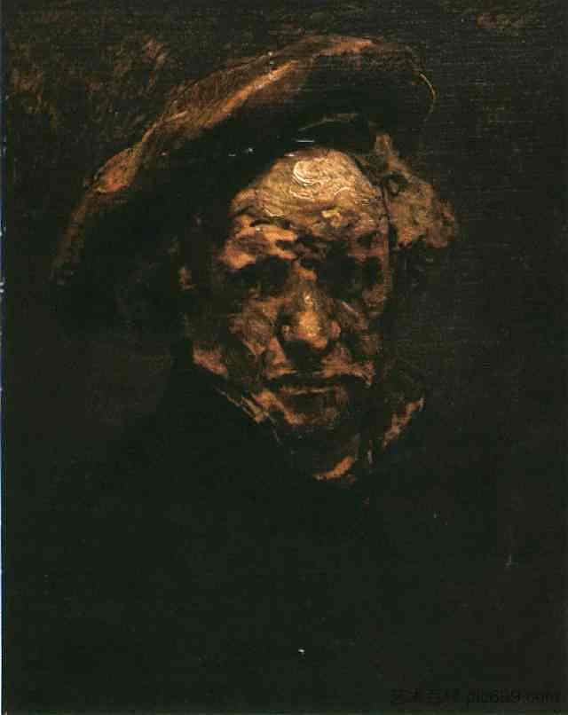 自画像 Self-portrait (1660)，伦勃朗