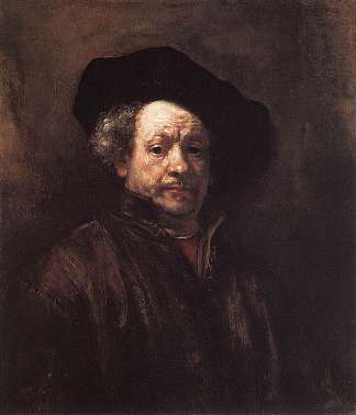 自画像 Self-portrait (1660)，伦勃朗