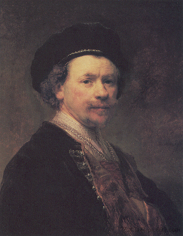 自画像 Self-portrait (c.1640)，伦勃朗