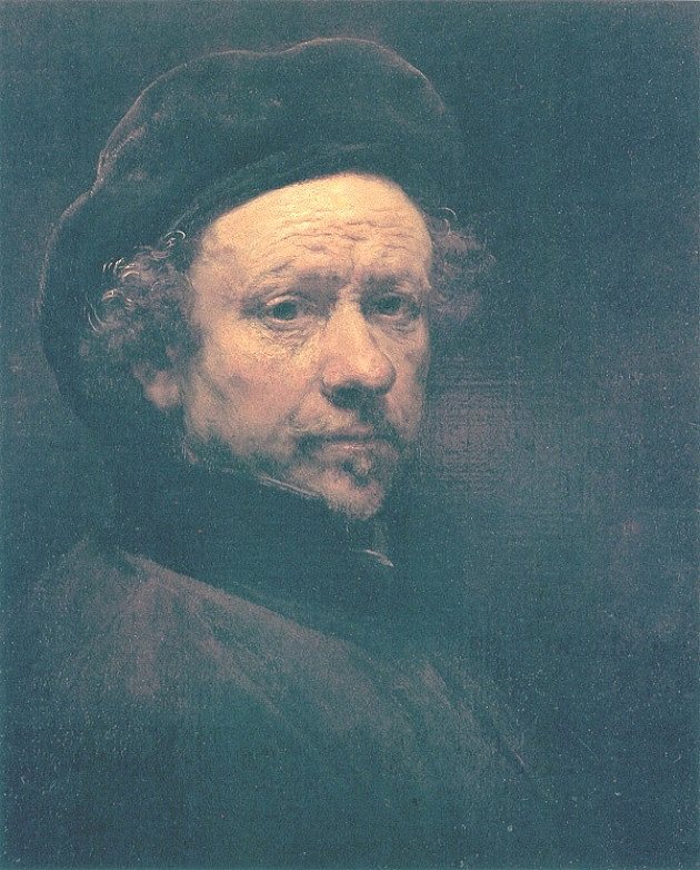 自画像 Self-portrait (1659)，伦勃朗