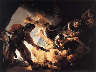 参孙的失明 The Blinding of Samson (1636)，伦勃朗