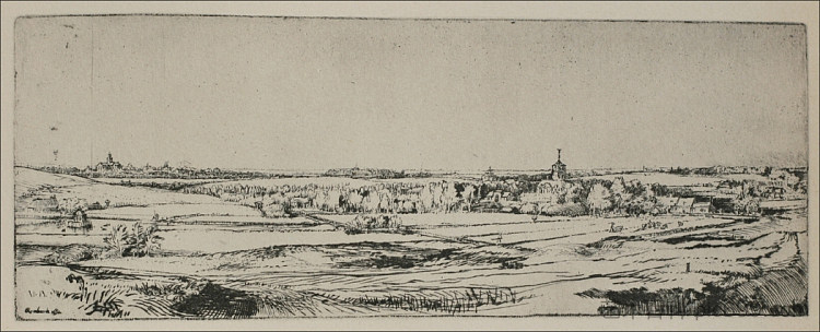 金秤场 The Goldweigher`s Field (1651),伦勃朗