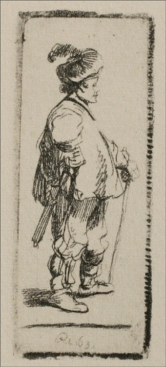 小波兰人 The Little Polander (1631)，伦勃朗