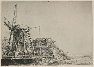 磨坊 The Mill (1641)，伦勃朗