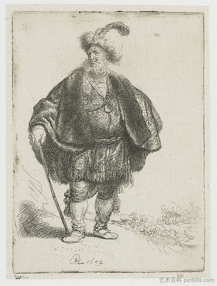 波斯人 The Persian (1632),伦勃朗