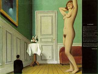 女巨人 The giantess (1929; Paris,France                     )，勒内·马格里特