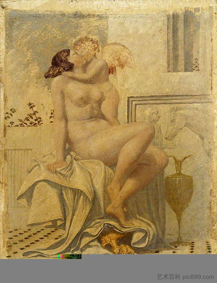 丘比特和普赛克 Cupid and Psyche (1844)，理查德德·达德