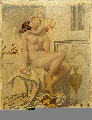 丘比特和普赛克 Cupid and Psyche (1844)，理查德德·达德