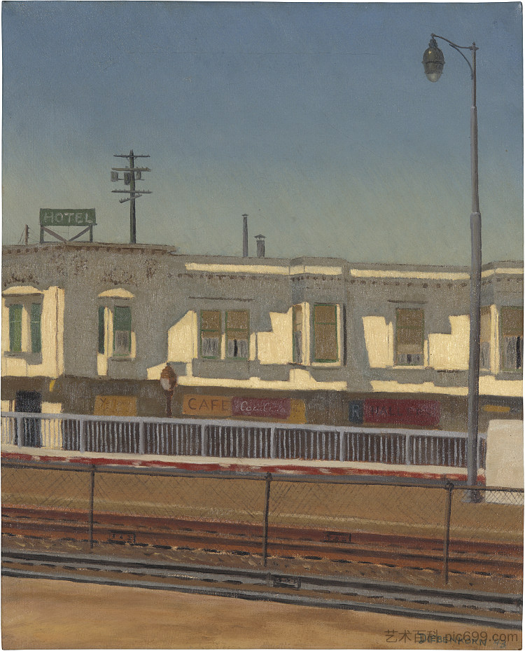 帕洛阿尔托圆环 Palo Alto Circle (1943),理查德德·迪本科恩