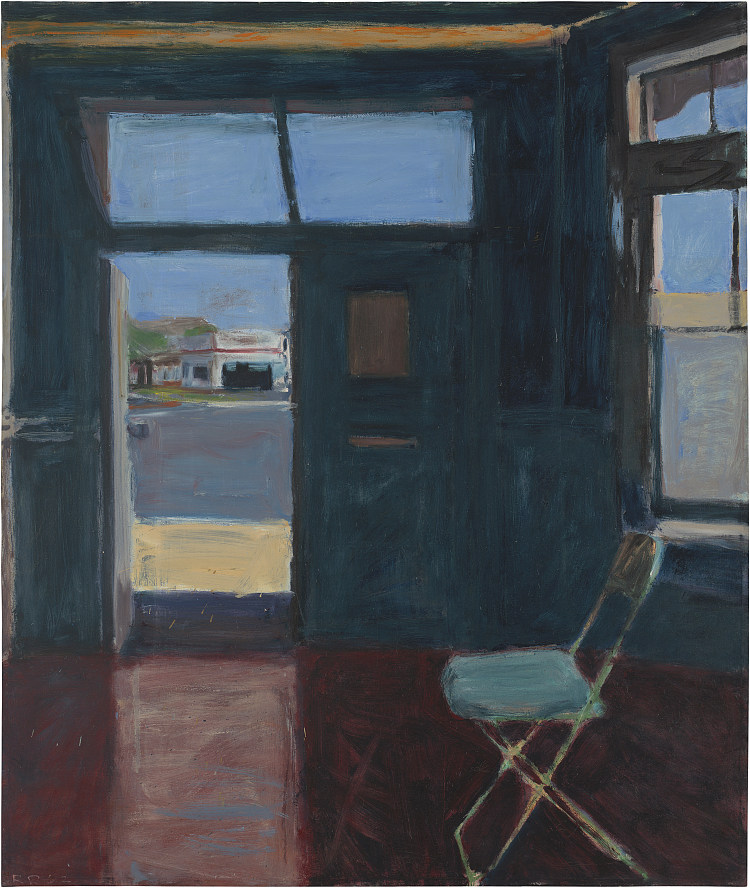 带门口的内部 Interior with Doorway (1962)，理查德德·迪本科恩