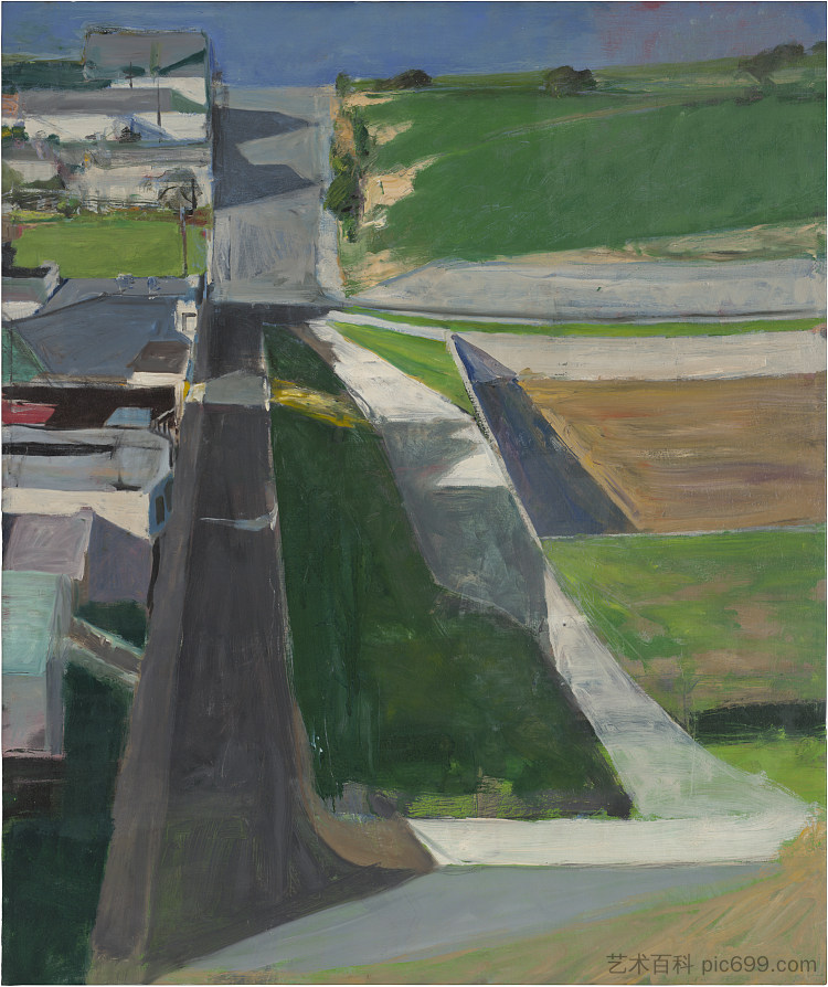城市景观 I Cityscape I (1963),理查德德·迪本科恩