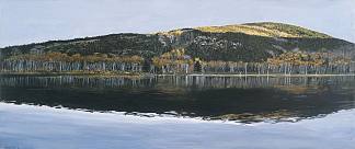 海狸坝池塘，阿卡迪亚国家公园 Beaver dam Pond, Acadia National Park (2009)，理查德·埃斯特斯