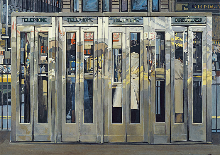 电话亭 Telephone Booths (1967)，理查德·埃斯特斯