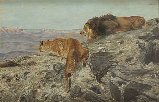 狩猎狮子 Hunting Lions，理查德德弗里泽