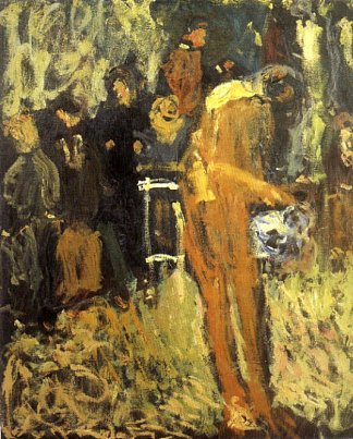 花园里的裸体 Nude in Garden (1908)，理查德德·盖斯特尔