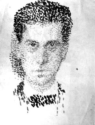 自画像 Self-Portrait (1906 – 1907)，理查德德·盖斯特尔