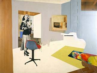 内饰二 Interior II (1964)，理查德德·哈密尔顿