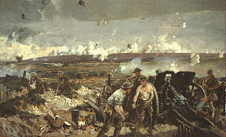 维米岭战役 Battle of Vimy Ridge (c.1918)，理查德德·杰克