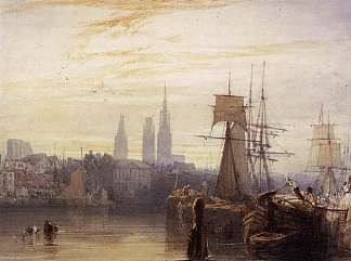 鲁昂 Rouen (1825)，理查德德·帕克斯·伯宁顿