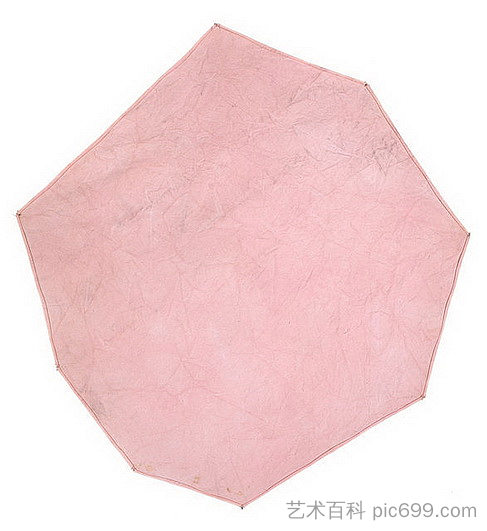 浅粉色八角形 Light Pink Octagon (1967)，理查德德·塔特尔