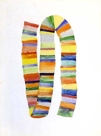 堆叠彩色绘图 #1 Stacked Color Drawing #1 (1971)，理查德德·塔特尔