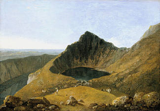 林伊考，卡德·伊德里斯 Llyn-y-Cau, Cader Idris，理查德德·威尔逊