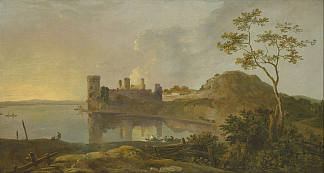 夏夜（卡那封城堡） Summer Evening (Caernarvon Castle) (1765)，理查德德·威尔逊