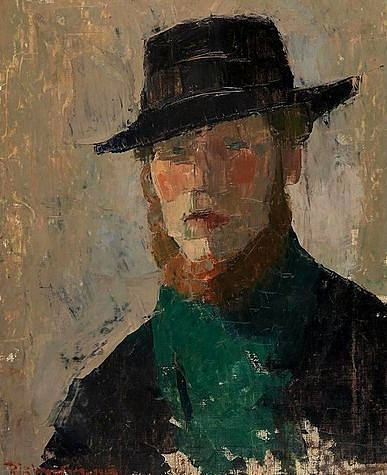 自画像 Self-portrait (1908)，里克沃特斯