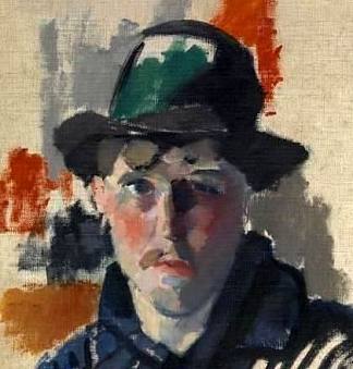 自画像 Self-portrait (1915)，里克沃特斯