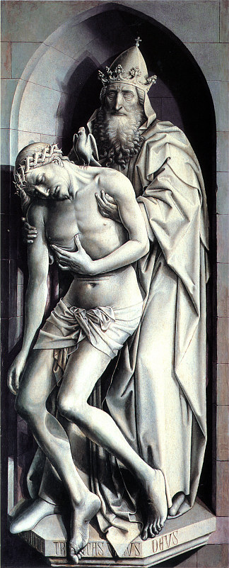 破碎身体的三位一体 Trinity of the Broken Body (1410)，罗伯特.康宾