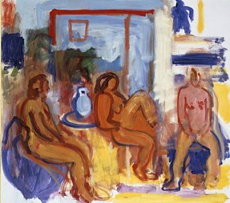 屏幕前的三个裸体 Three Nudes in Front of a Screen (1983)，老罗伯特·德尼罗