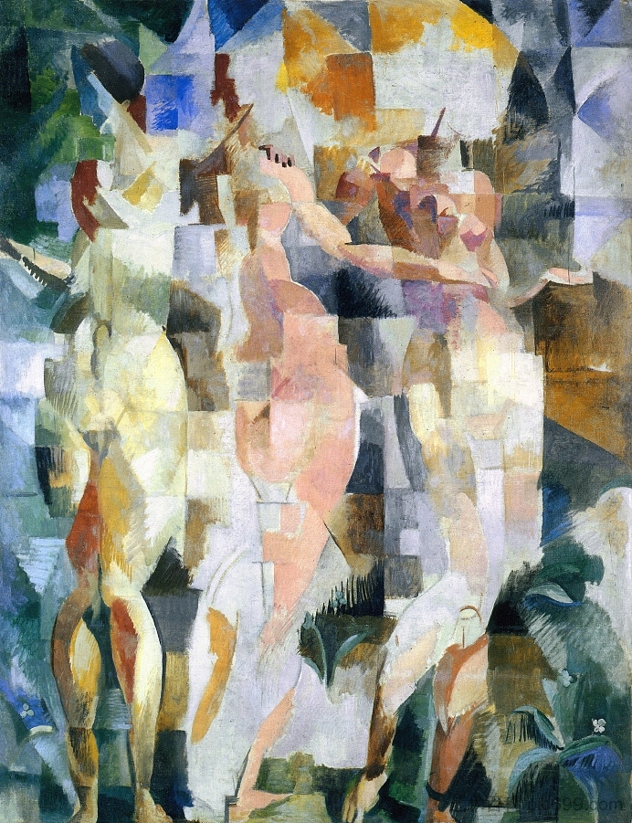 三恩典 The Three Graces (1912)，罗伯特·德劳内