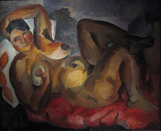 裸体， 克里米亚 Nude, Crimea (1916)，罗伯特·福克