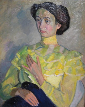 穿黄色衬衫的女士 The Lady in the Yellow Blouse (1910)，罗伯特·福克