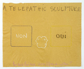 心灵感应雕塑 Telepathic Sculpture (1975)，罗伯特·菲利乌