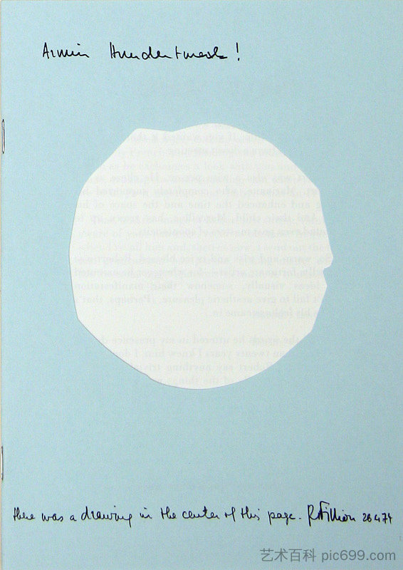 此页面中央有一幅图 there was a drawing in the center of this page，罗伯特·菲利乌
