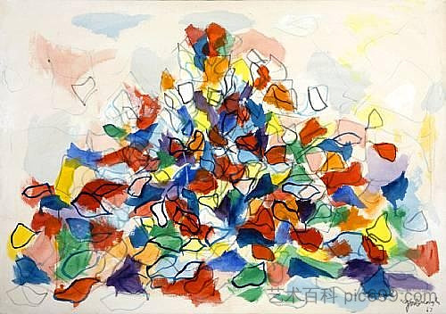 色彩抽象 Color Abstraction (1967)，罗伯特·古德诺