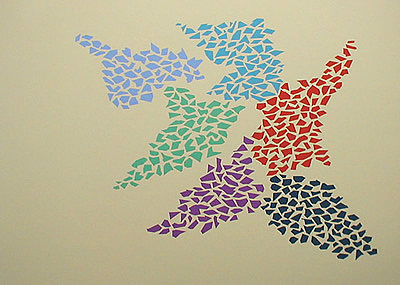 五彩纸屑图案 Confetti Pattern (1973)，罗伯特·古德诺