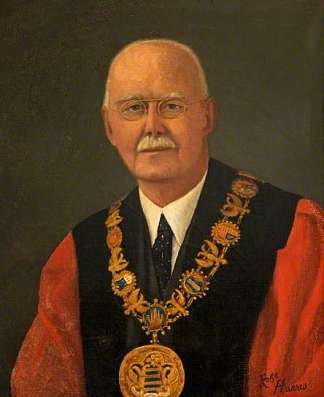 G. A. Berry，索尔兹伯里市长 G. A. Berry, Mayor of Salisbury，罗伯特·哈里斯