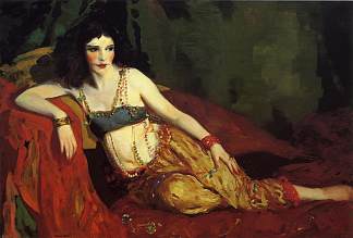 德里舞者（贝塔洛·鲁比诺） Dancer of Delhi (Betalo Rubino) (1916)，罗伯特·亨利