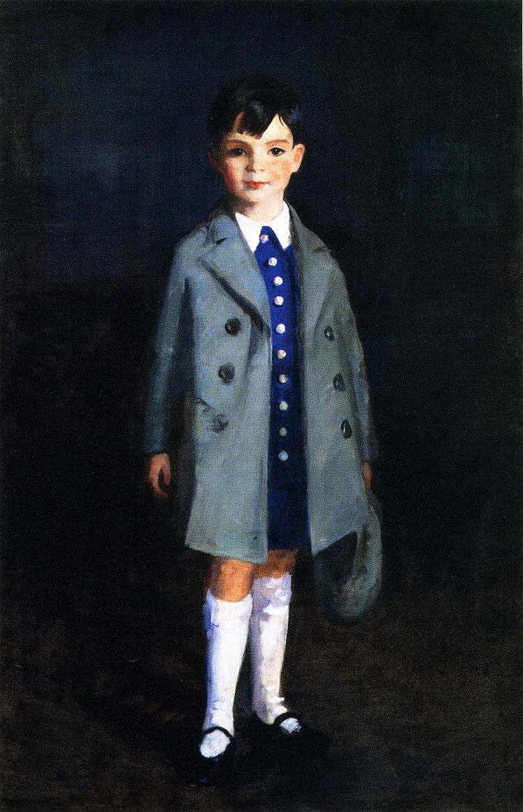 杰克·库迪希的肖像 Portrait of Jack Cuddihy (1926)，罗伯特·亨利