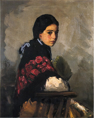 西班牙女孩 Spanish Girl (1912)，罗伯特·亨利