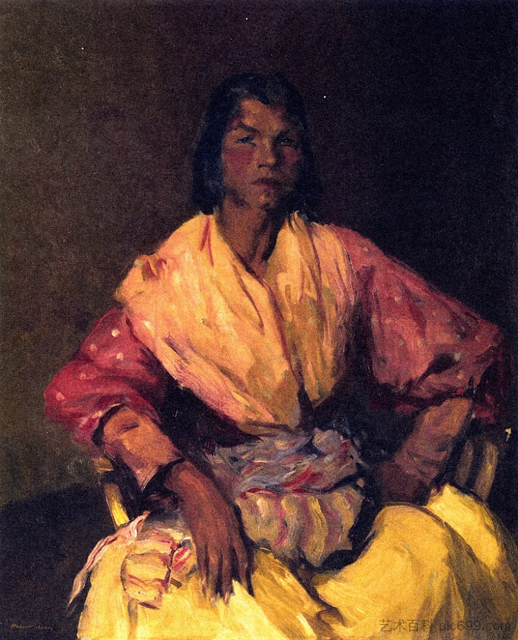 西班牙吉普赛人 The Spanish Gypsy (1912)，罗伯特·亨利