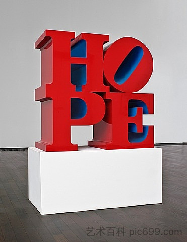 希望红/蓝 Hope Red/Blue (2009)，罗伯特·印第安纳