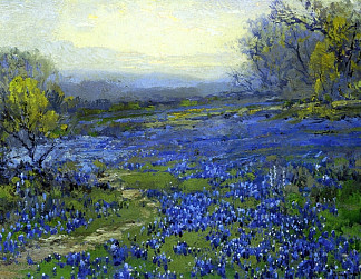 蓝帽的早晨 Morning in the Bluebonnets，罗伯特·朱利安