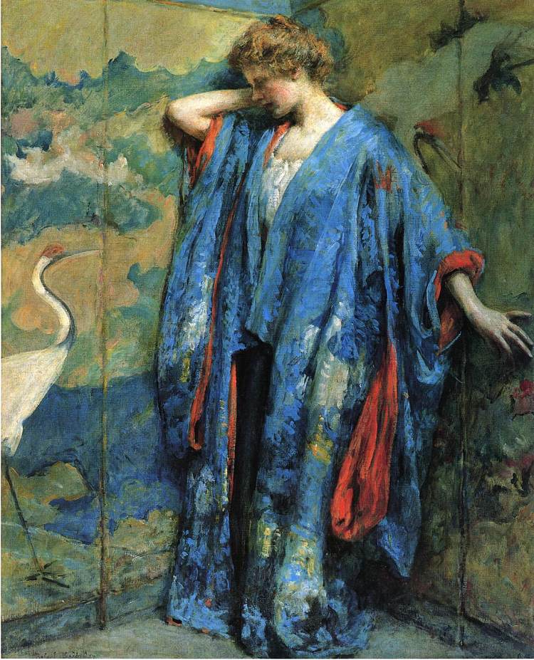 蓝色和黄色 Blue and Yellow (1910)，罗伯特·刘易斯·里德