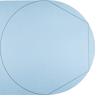 在多边形中转入和圆出 2 Circle In and Out of a Polygon 2 (1973)，罗伯特·曼戈尔德