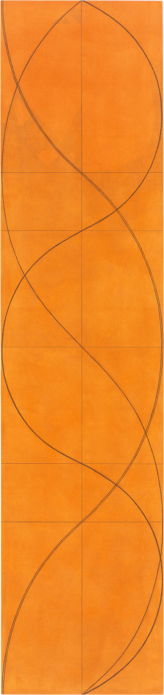 柱画 16 Column Painting 16 (2004)，罗伯特·曼戈尔德