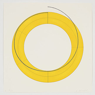 环 A（黄色） Ring A (Yellow) (2010)，罗伯特·曼戈尔德